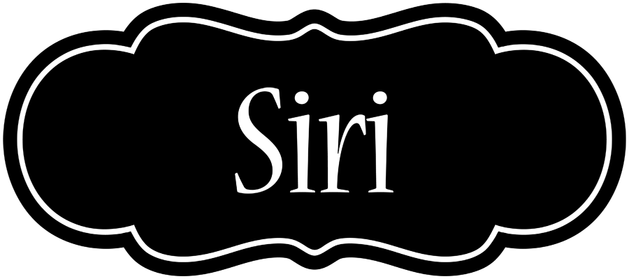 Siri welcome logo