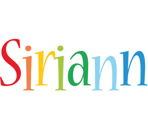 Siriann birthday logo