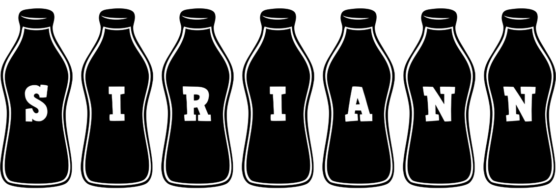 Siriann bottle logo