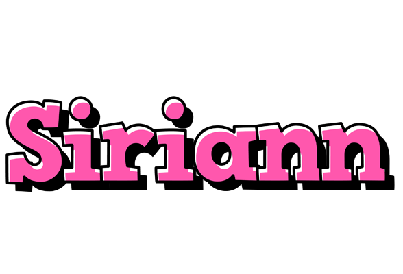 Siriann girlish logo