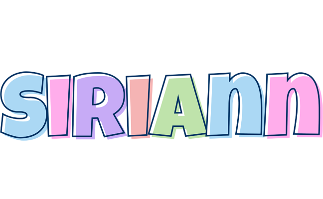 Siriann pastel logo