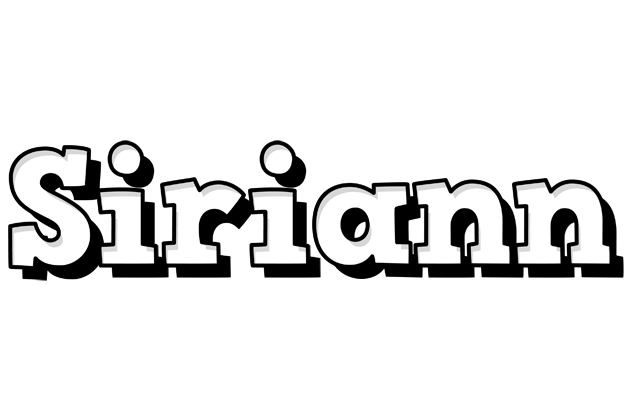 Siriann snowing logo