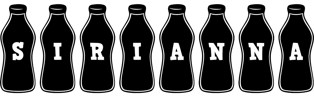 Sirianna bottle logo