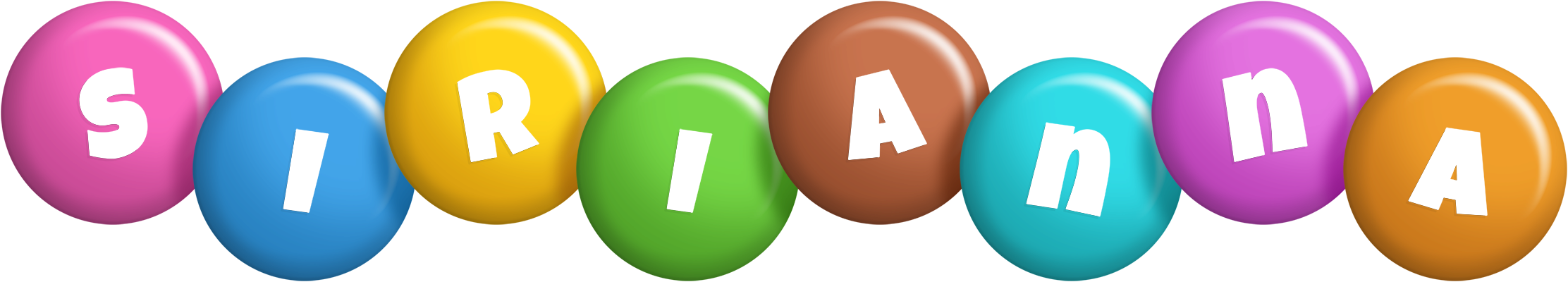 Sirianna candy logo