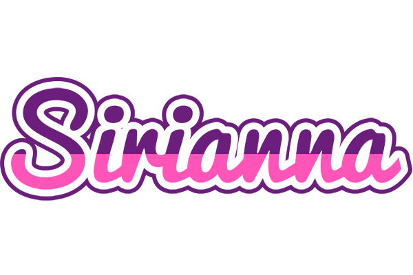 Sirianna cheerful logo