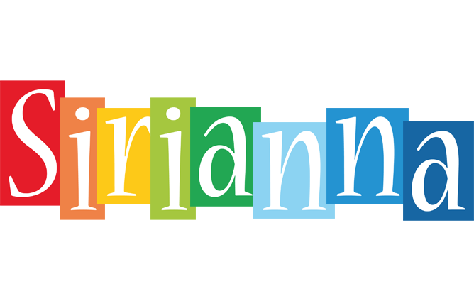 Sirianna colors logo