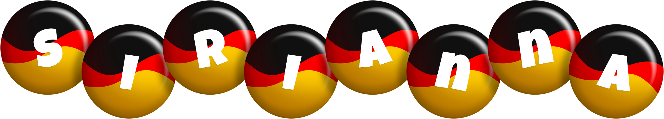 Sirianna german logo
