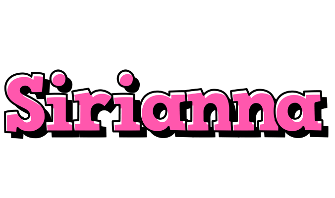 Sirianna girlish logo