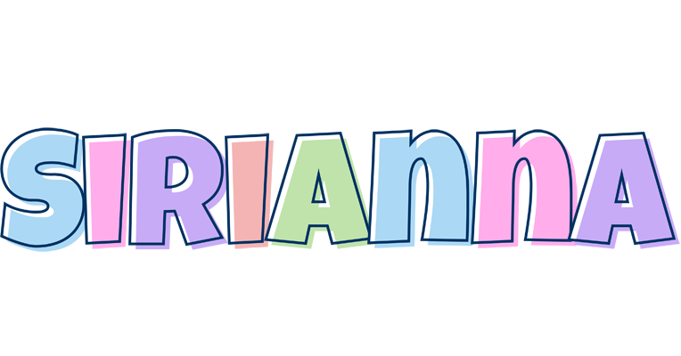 Sirianna pastel logo