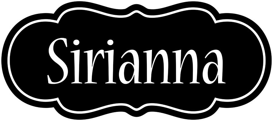 Sirianna welcome logo