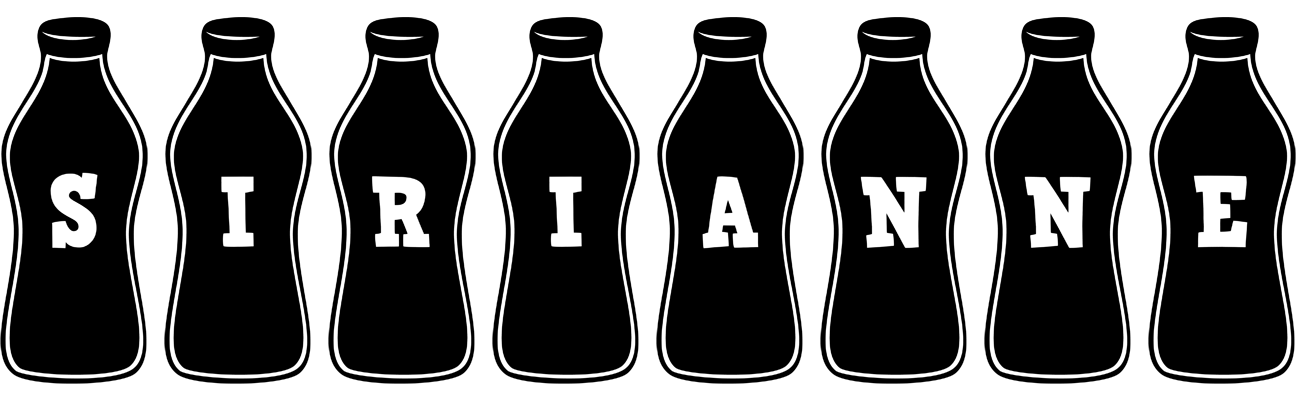 Sirianne bottle logo