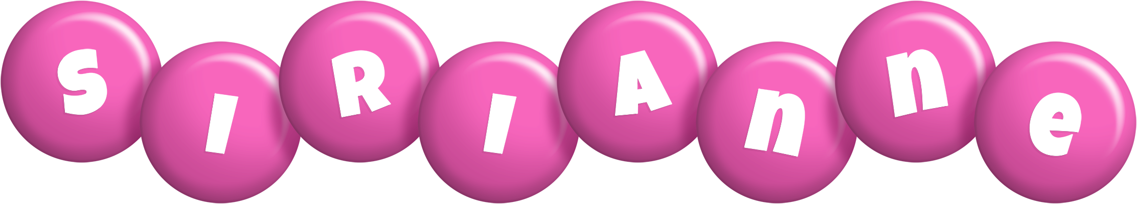 Sirianne candy-pink logo