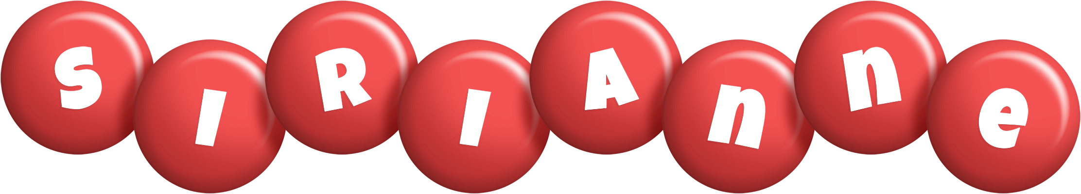 Sirianne candy-red logo