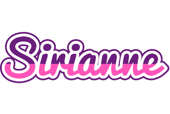 Sirianne cheerful logo