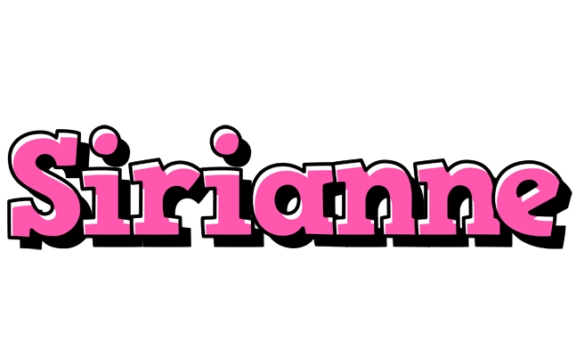 Sirianne girlish logo