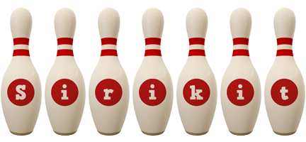 Sirikit bowling-pin logo