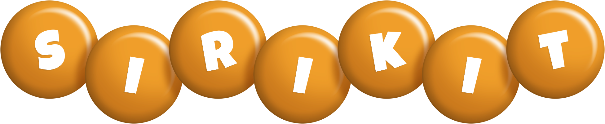 Sirikit candy-orange logo