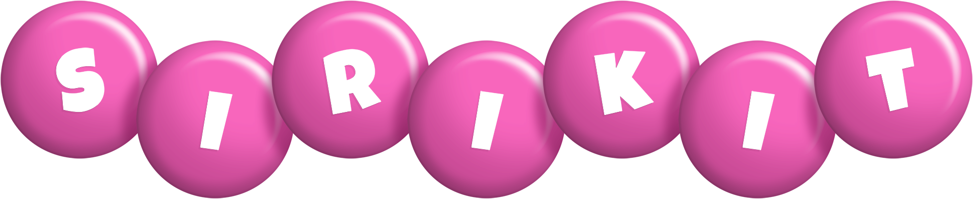 Sirikit candy-pink logo