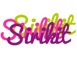 Sirikit flowers logo