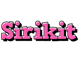 Sirikit girlish logo