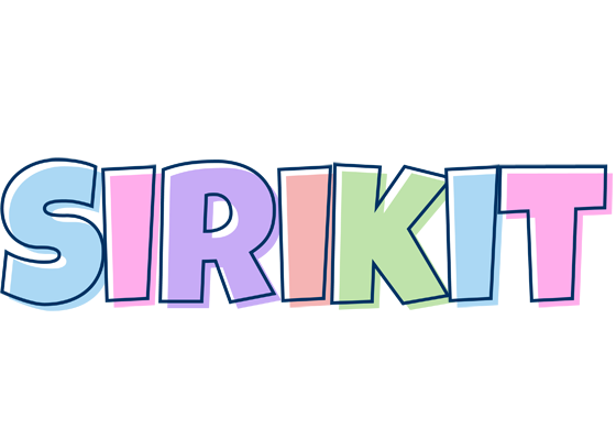 Sirikit pastel logo