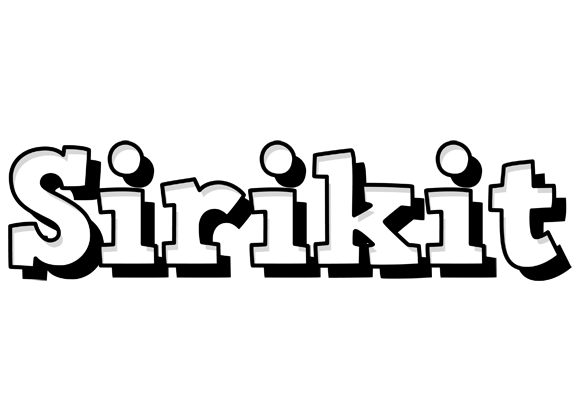 Sirikit snowing logo