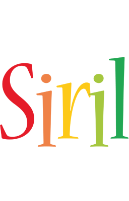 Siril birthday logo