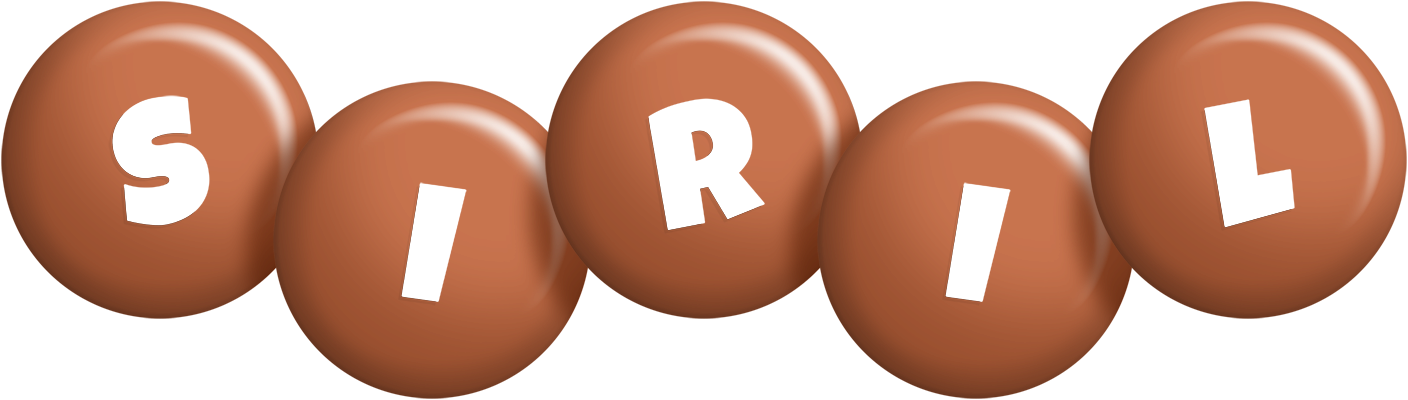 Siril candy-brown logo