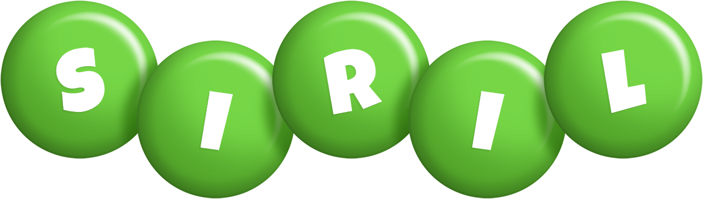 Siril candy-green logo