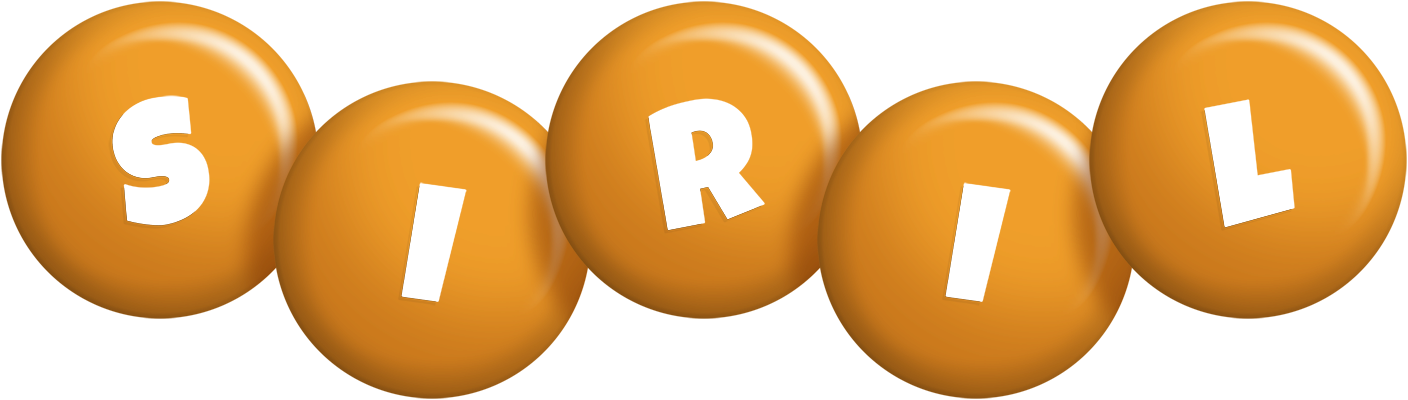 Siril candy-orange logo