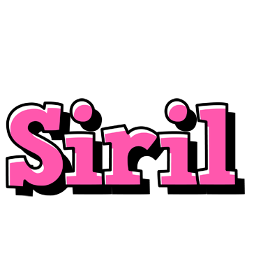 Siril girlish logo