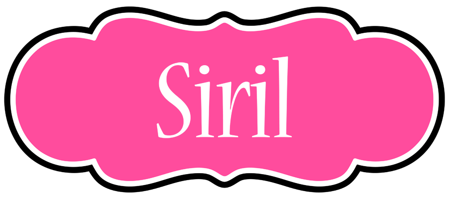 Siril invitation logo