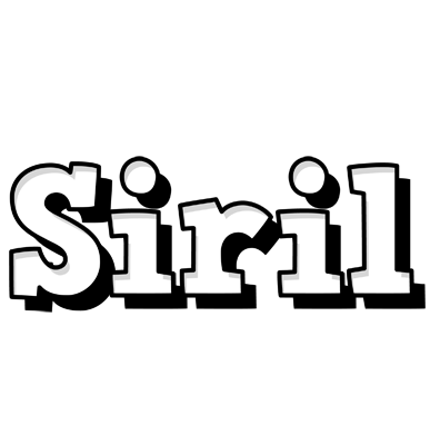 Siril snowing logo