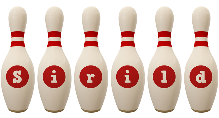 Sirild bowling-pin logo