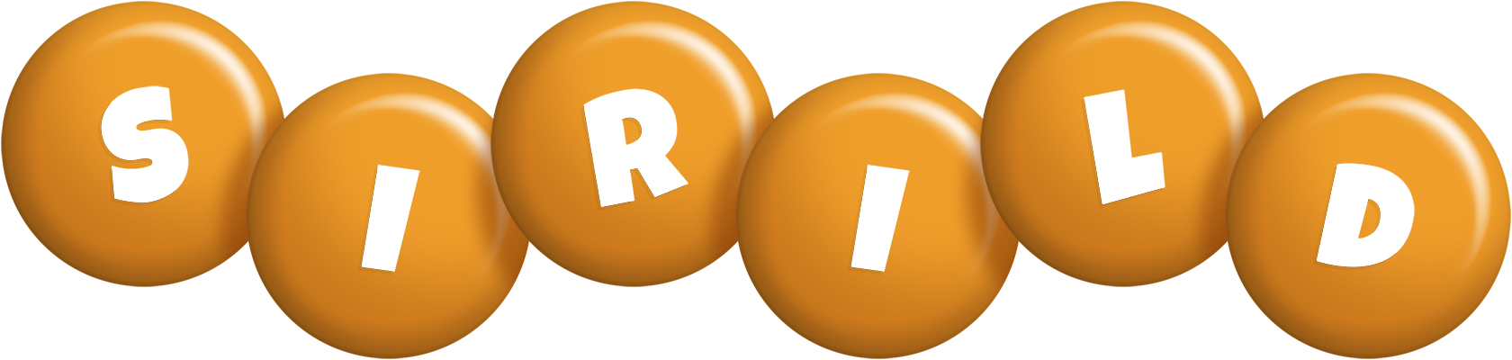 Sirild candy-orange logo