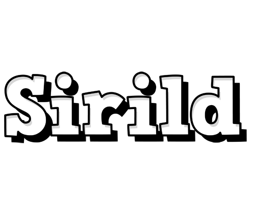 Sirild snowing logo