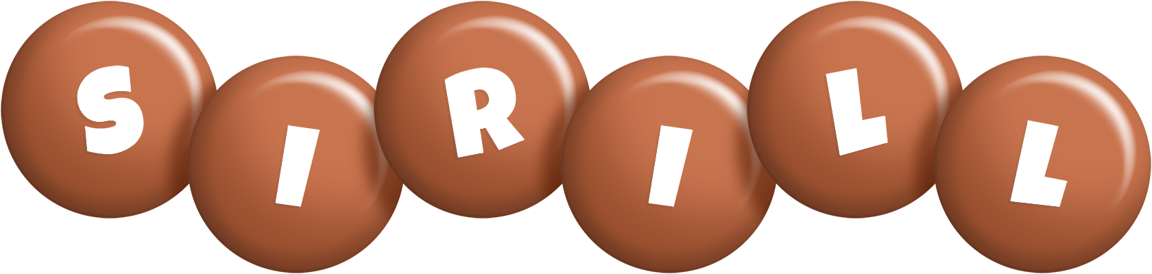 Sirill candy-brown logo