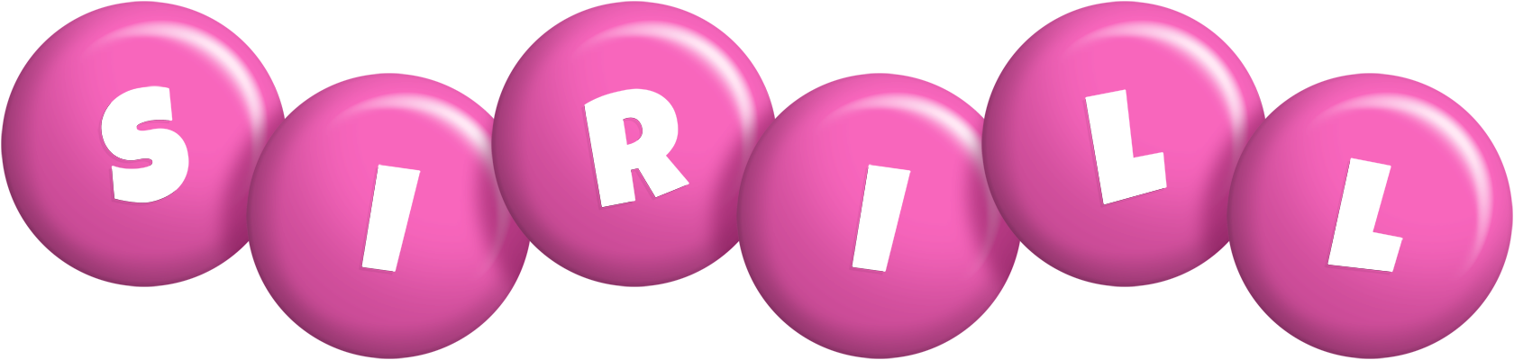 Sirill candy-pink logo