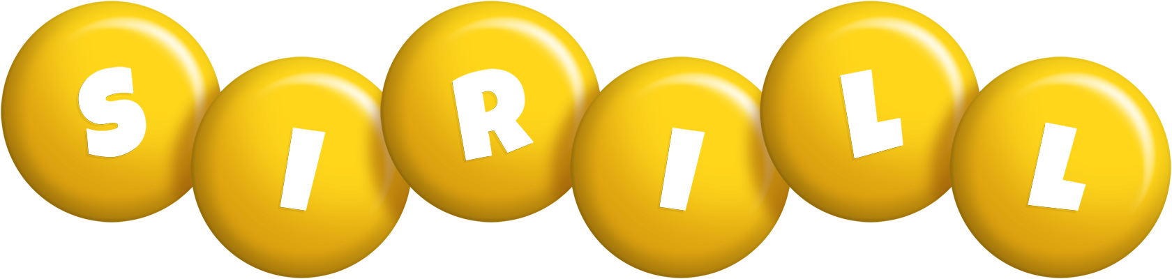 Sirill candy-yellow logo