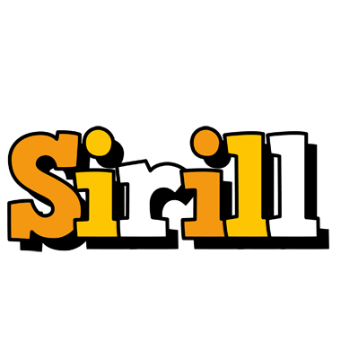 Sirill cartoon logo