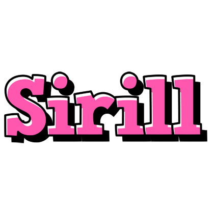 Sirill girlish logo