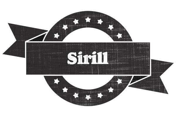 Sirill grunge logo