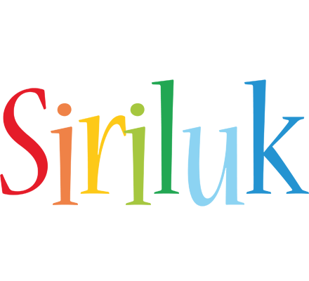 Siriluk birthday logo