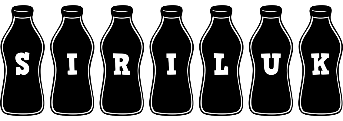 Siriluk bottle logo