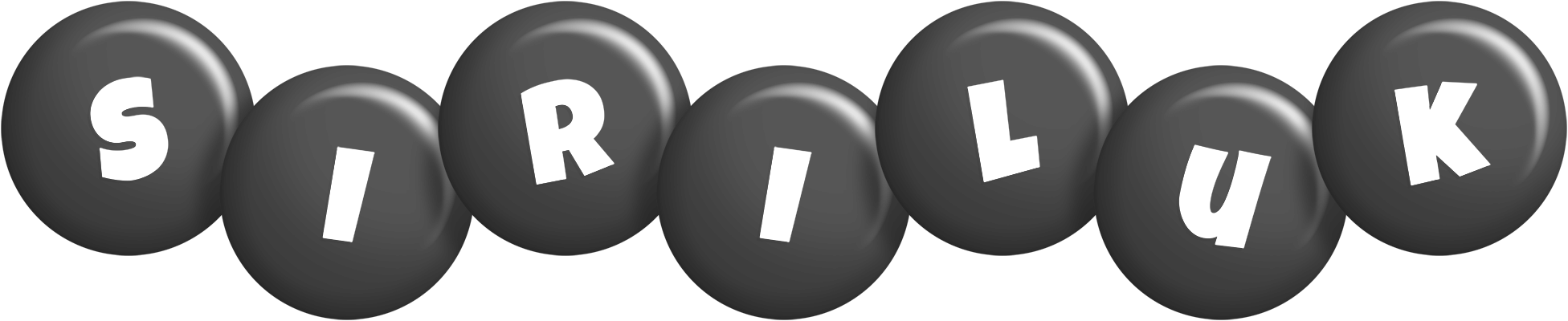 Siriluk candy-black logo