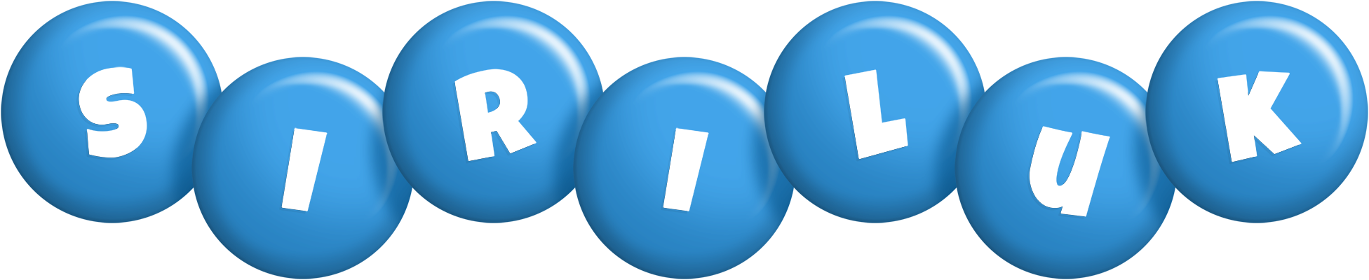 Siriluk candy-blue logo
