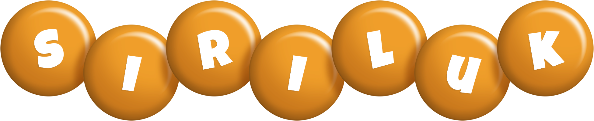 Siriluk candy-orange logo