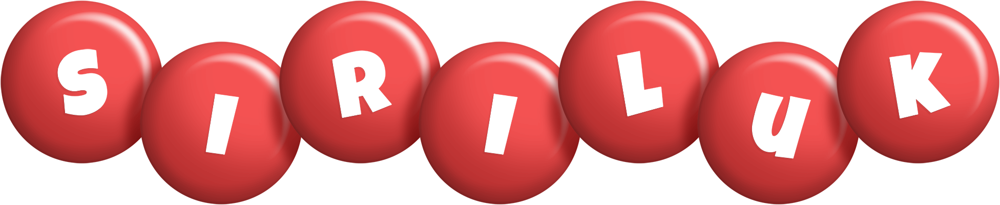 Siriluk candy-red logo