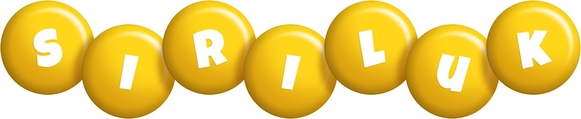 Siriluk candy-yellow logo