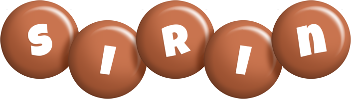 Sirin candy-brown logo